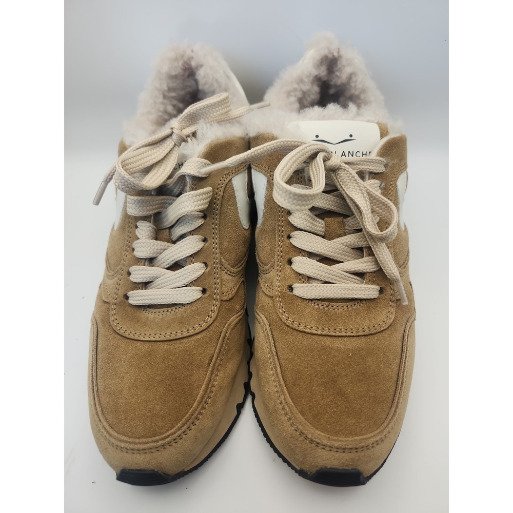 Voile Blanche Sneakers Women's 36 Julia Genuine Shearling & Suede MSRP $315